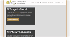 Desktop Screenshot of eltrasgulafronda.com